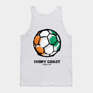 Ivory Coast Football Country Flag Tank Top